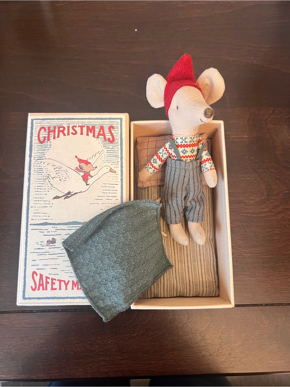 Maileg Big Brother Christmas Mouse, new in box